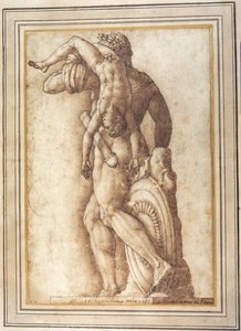 De keizer Commodus als gladiator door Italian School