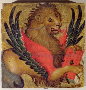 De Leeuw van St. Mark door Italian School