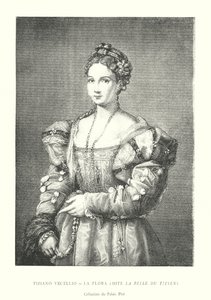 Tiziano Vecellio, La Flora, Ook Bekend als La Belle du Titien, Collectie van het Pitti Paleis