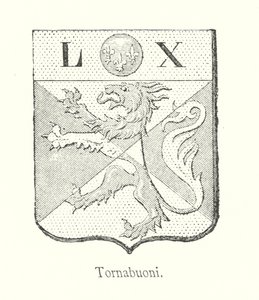Tornabuoni (gravure) door Italian School