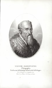 Ulisse Aldrovandi door Italian School