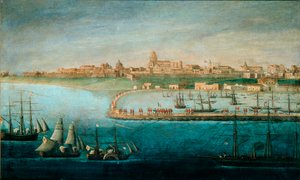 Eenheid van Italië: Expeditie van de Duizend, de landing in Marsala door Italian School