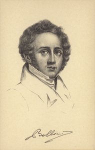 Vincenzo Bellini, Italiaanse operacomponist (1801-1835) door Italian School