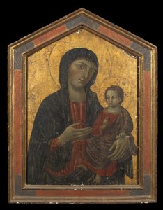 Maagd en Kind, vervalsing in de stijl van Cimabue