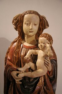 Maagd en Kind, van Zwabische oorsprong