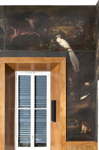 Witte Pauw, Ree en Grijze Kroonkraanvogel, Mythe van Orpheus