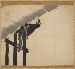 Kuifmyna door Ito Jakuchu