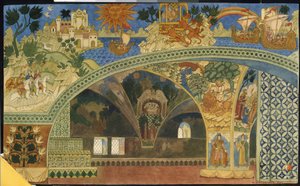 Decor voor de opera "Sadko" van Nikolai Rimski-Korsakov