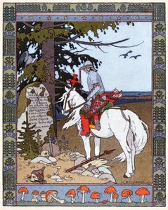 Tsarevitsj Ivan, de vuurvogel en de grijze wolf, c.1899