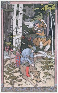 Scène uit een Russisch sprookje, 1899