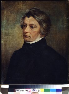 Portret van de dichter Adam Mickiewicz
