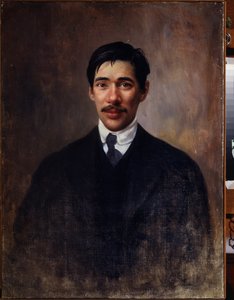 Portret van de schrijver Korney I. Chukovsky (1882-1969) door Ivan Kirillovich Parkhomenko