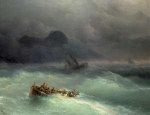 Onbekend Schilderij door Ivan Konstantinovich Aivazovsky