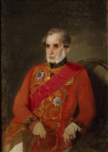 Portret van graaf Alexander Vasilyevich Kochubey 1768-1834, 1860s
