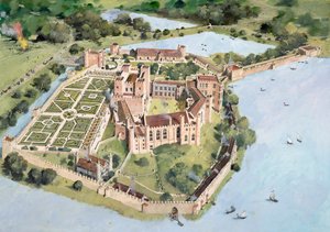 Kenilworth Castle, 16e eeuw, 1990-2010 door Ivan Lapper