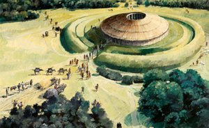 Knowlton neolithisch ritueel henge, ca. 1990-2010
