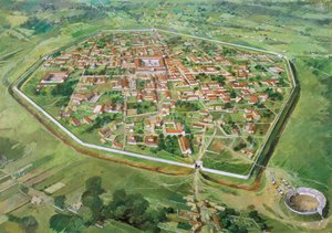 Silchester Romeinse stadsmuren
