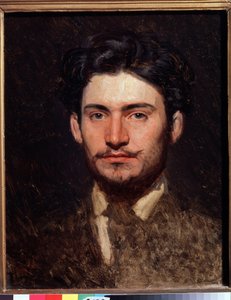 Portret van de kunstenaar Fyodor Vasilyev