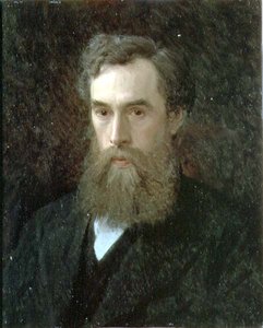 Portret van Pavel Mikhailovich Tretyakov (1832-98)
