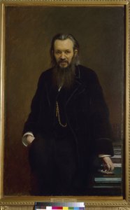 Portret van de uitgever en journalist Aleksei Souvorin (1834-1912)