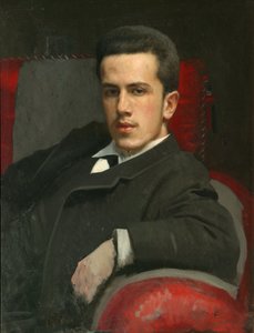 Portret van Anatoly Kramskoy, de zoon van de kunstenaar, 1882