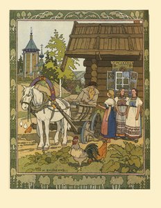 Illustratie voor het sprookje De Veer van Finist de Valk, 1901-1902