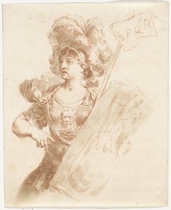 Minerva door Izaak Jansz. de Wit