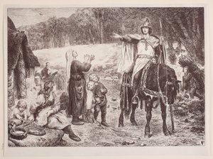De ridder van de kolenbranderhut door J.C. Nielsen