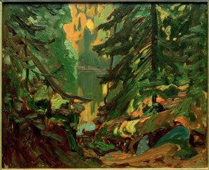 Bij Montreal Lake, Algoma door J.E.H. MacDonald
