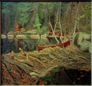 De Beverdam door J.E.H. MacDonald