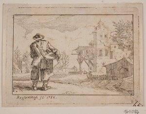 Een Marskramer door J.E. Keyserlingk
