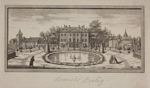 Bonnets woning in Genthod door J.F. Clemens