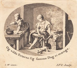 Dorothea in de keuken