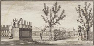 Haven bij Genthod door J.F. Clemens