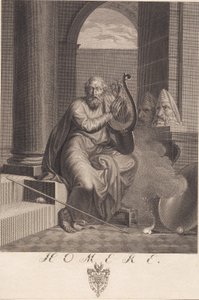 Homerus door J.F. Clemens