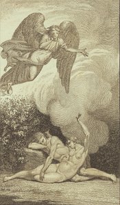 Illustratie voor Ewalds "Adam en Eva". I