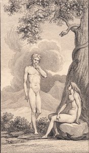 Illustratie voor Johannes Ewald "Adam en Eva". IV