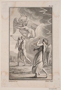 Illustratie voor Johannes Ewalds "Adam en Eva" V door J.F. Clemens