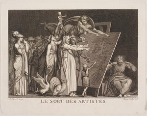 Het lot van de kunstenaars door J.F. Clemens