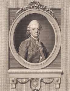 Portret van gezant Otto Blome door J.F. Clemens