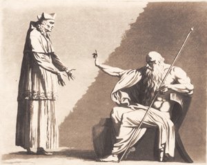 Richelieu voor Rhadamanthos door J.F. Clemens