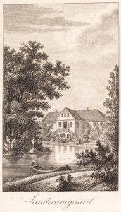 Sanderumgaard door J.F. Clemens