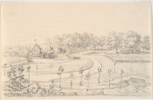 Sanderumgaards tuin door J.F. Clemens