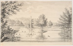 Sanderumgaards tuin XI door J.F. Clemens