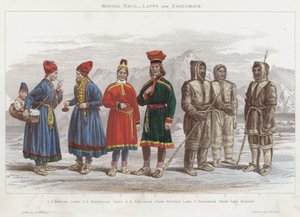 Mongoolse Ras, Lappen en Eskimo