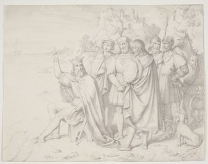 Knud de Grote aan de kust