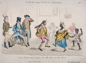 Tom, Jerry en Logic bij All-Max in het Oosten, 1821 door JL Marks