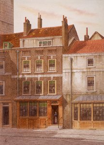 Plough Court, Lombardstraat, Londen, ca. 1870 door JL Stewart