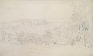 Ver Uitzicht op Lowther Castle Park Scene, 1809 door Joseph Mallord William Turner