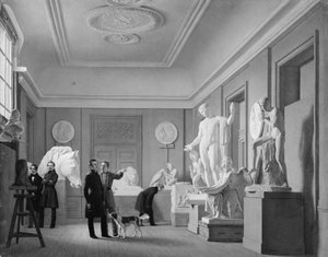 Thorvaldsens Studio in de Koninklijke Academie voor Schone Kunsten, Kopenhagen